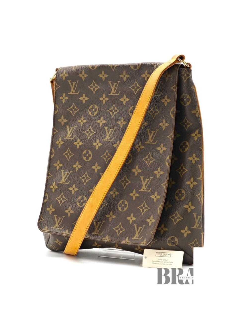 Louis Vuitton Monogram Musette Shoulder Bag Brown Strap
